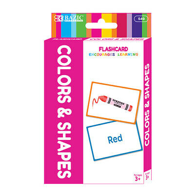 FLASHCARDS COLORS & SHAPES BAZIC