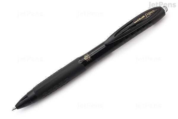 BOLIGRAFO NEGRO UNIBALL SIGNO RETRACTIL