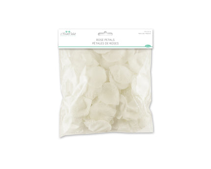 PÉTALOS DE ROSA BLANCOS 200pc