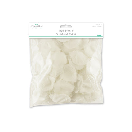PETALOS DE ROSA CREMA 200PC