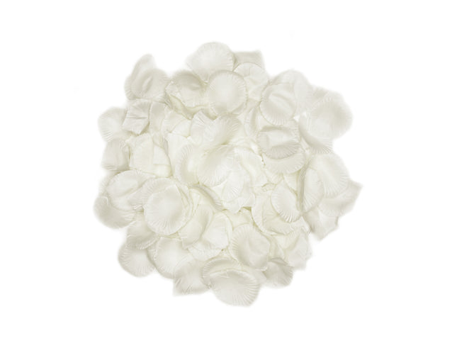 PÉTALOS DE ROSA BLANCOS 200pc