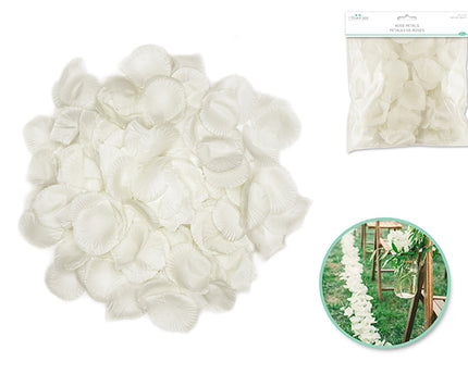 PÉTALOS DE ROSA BLANCOS 200pc