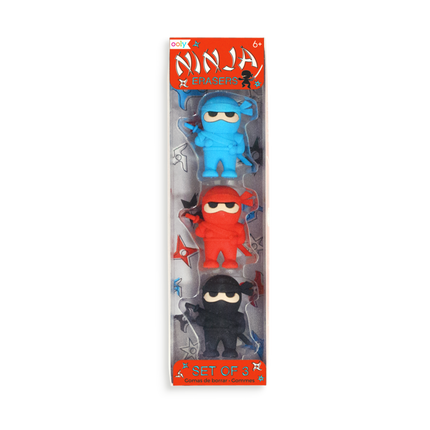 SET DE BORRADORES NINJA OOLY 3PC