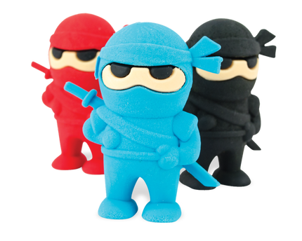 SET DE BORRADORES NINJA OOLY 3PC