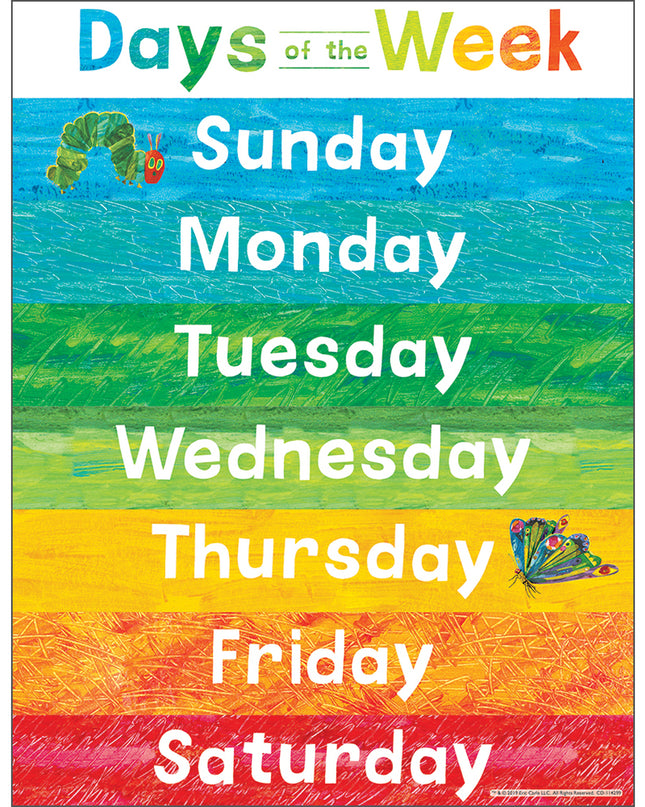 LAMINA DAYS OF THE WEEK