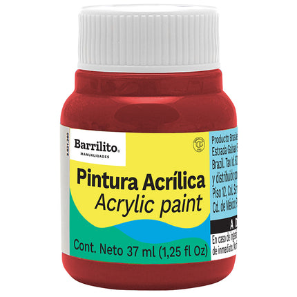 PINTURA ACRILICA ROJO SANGRE 37ML BARRIL