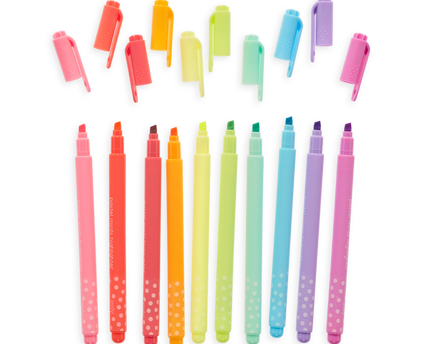 SET DE RESALTADORES PASTEL OOLY 10CLRS
