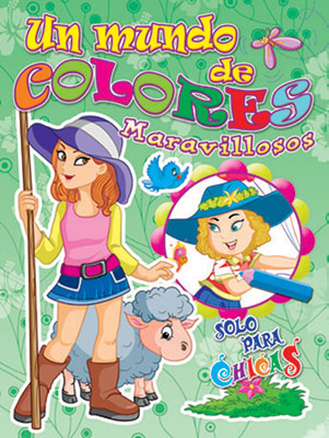 LIBRO P/COLOREAR UN MUNDO DE COLORES MAR