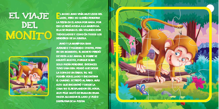 LIBRO P.A ANIMALITOS VIAJE POR LA SELVA
