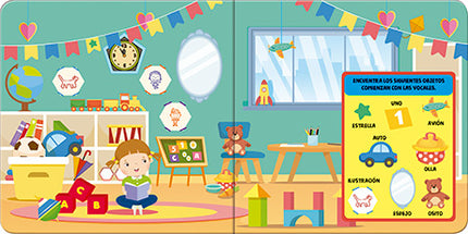 LIBRO KINDERPEDIA- LAS VOCALES