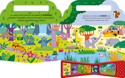LIBRO SONIDOS ESCONDIDOS EN LA JUNGLA