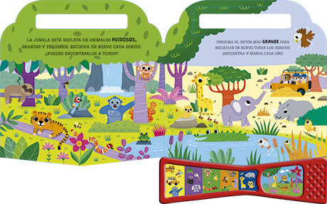 LIBRO SONIDOS ESCONDIDOS EN LA JUNGLA