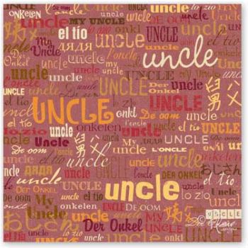 Say Uncle - Papel Scrapbook - 12 x 12