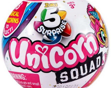 5 SURPRISE COLLECTIBLES UNICORN