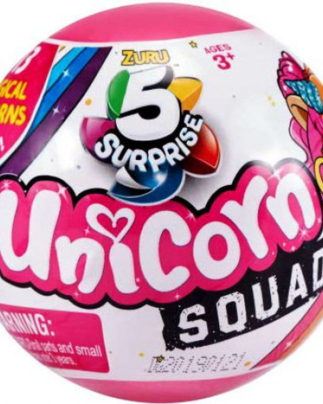 5 SURPRISE COLLECTIBLES UNICORN