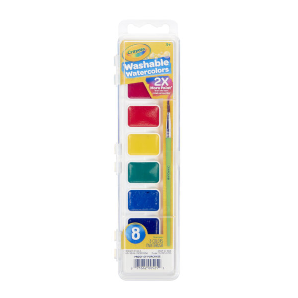 ACUARELAS CRAYOLA 8`S