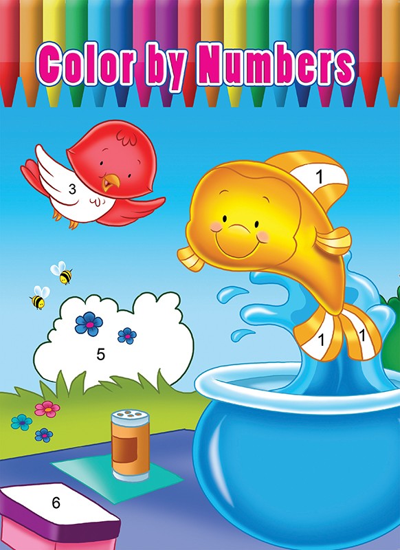LIBRO COLOR BY NUMBERS