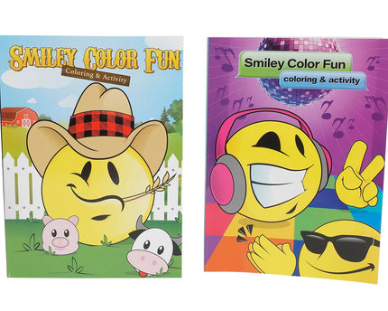 LIBRO P/COLOREAR SMILEY COLOR FUN