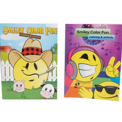 LIBRO P/COLOREAR SMILEY COLOR FUN