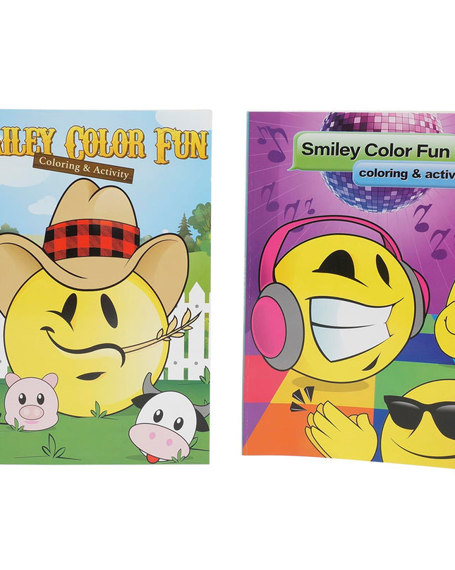 LIBRO P/COLOREAR SMILEY COLOR FUN