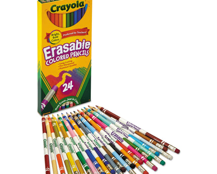 COLORES BORRABLES CRAYOLA 24CLRS