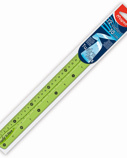 REGLA PLAST TWISTN FLEX 12``/30CM