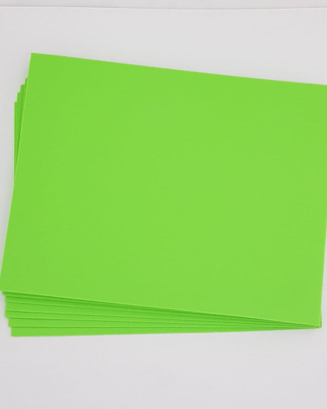 FOAMY PLIEGO VERDE LIMON