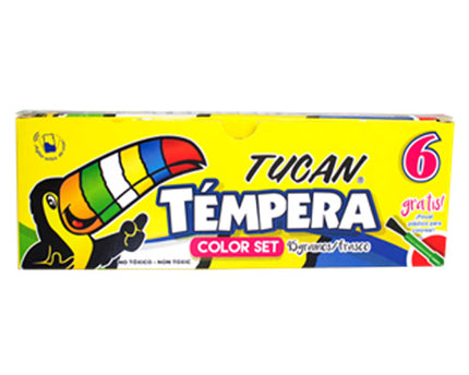 TEMPERA TUCAN 45GR 6CLRS