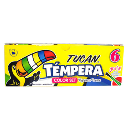 TEMPERA TUCAN 45GR 6CLRS