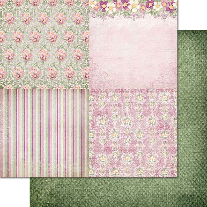 HEARTFELT - COLECCIÓN DE PAPEL 12X12 - WILD ROSE 24 HOJAS