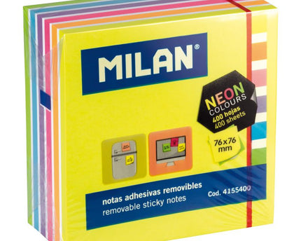 NOTAS ADHESIVAS 3X3 400HJS MILAN