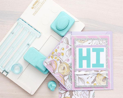 PERFORADORA PARA CREAR LETRAS GRANDES - WE ARE MEMORY KEEPERS