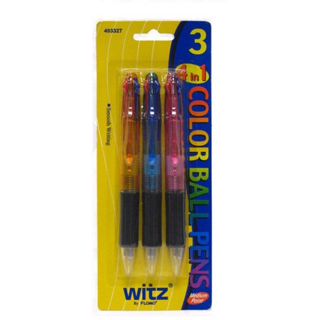 BOLIGRAFO 4 COLORES FLOMO