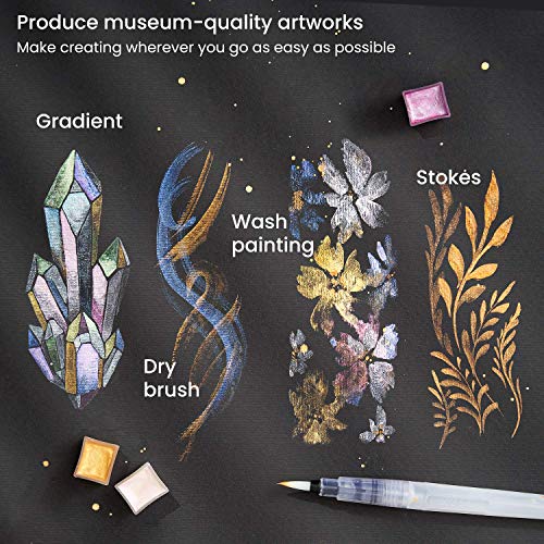 ARTEZA - SET DE ACUARELA METALICAS 24 UND