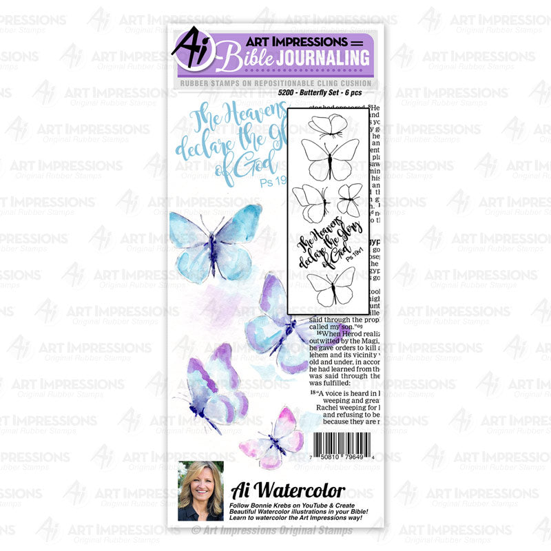 SELLO BUTTERFLY 6PCS