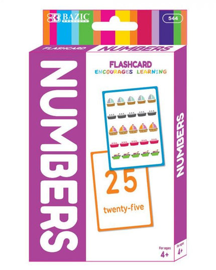 FLASH CARDS NUMBERS BAZIC