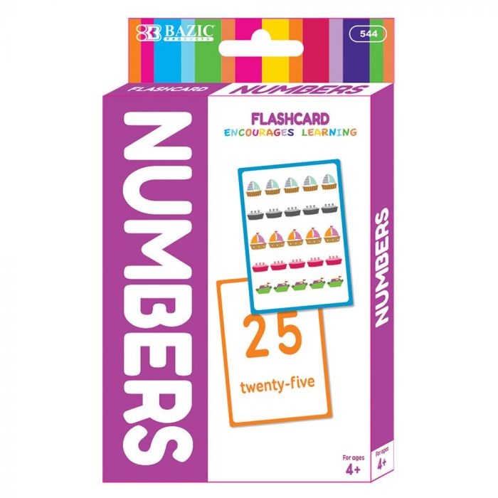 FLASH CARDS NUMBERS BAZIC