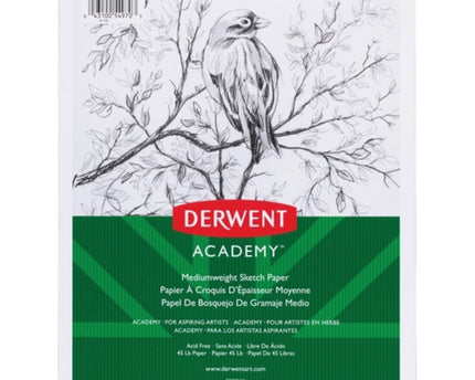 SKETCH PAD DERWENT 9X12 50HJS