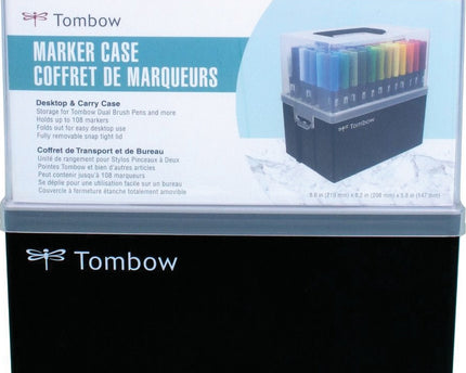 SET DE MARCADORES DOBLE PUNTA TOMBOW 108PC