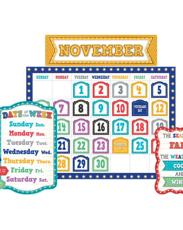 BULLETIN MARQUEE CALENDAR