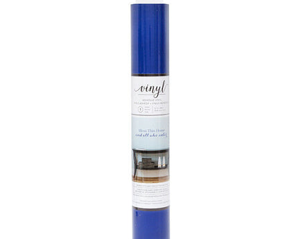 ROLLO DE VINILO ADHESIVO BLUE 12 X 48 - AMERICAN CRAFTS
