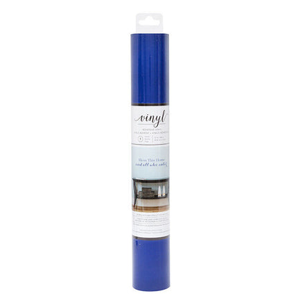 ROLLO DE VINILO ADHESIVO BLUE 12 X 48 - AMERICAN CRAFTS