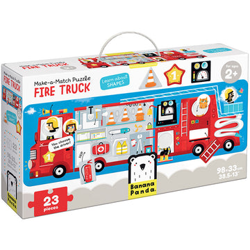 ROMPECABEZA MAKE A MATCH FIRE TRUCK 23PZS
