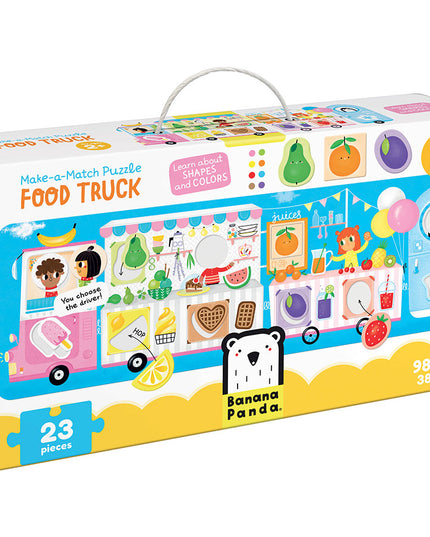 ROMPECABEZA MAKE A MATCH FOOD TRUCK 23PZS