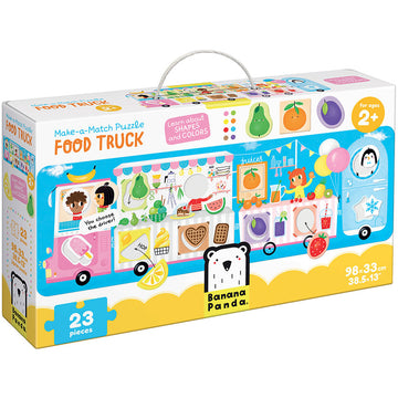 ROMPECABEZA MAKE A MATCH FOOD TRUCK 23PZS