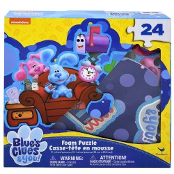 ROMPECABEZAS DE FOAM BLUES CLUES 24PZ