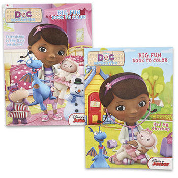 LIBRO PARA COLOREAR DOC MCSTUFFINS
