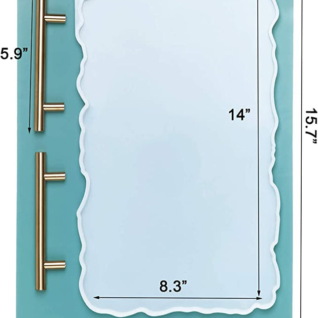 MOLDE SILICON P/ AZAFATE RECTANGULAR