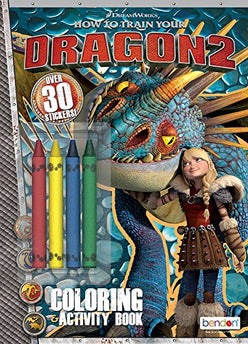 LIBRO P/COLOREAR DRAGON 2