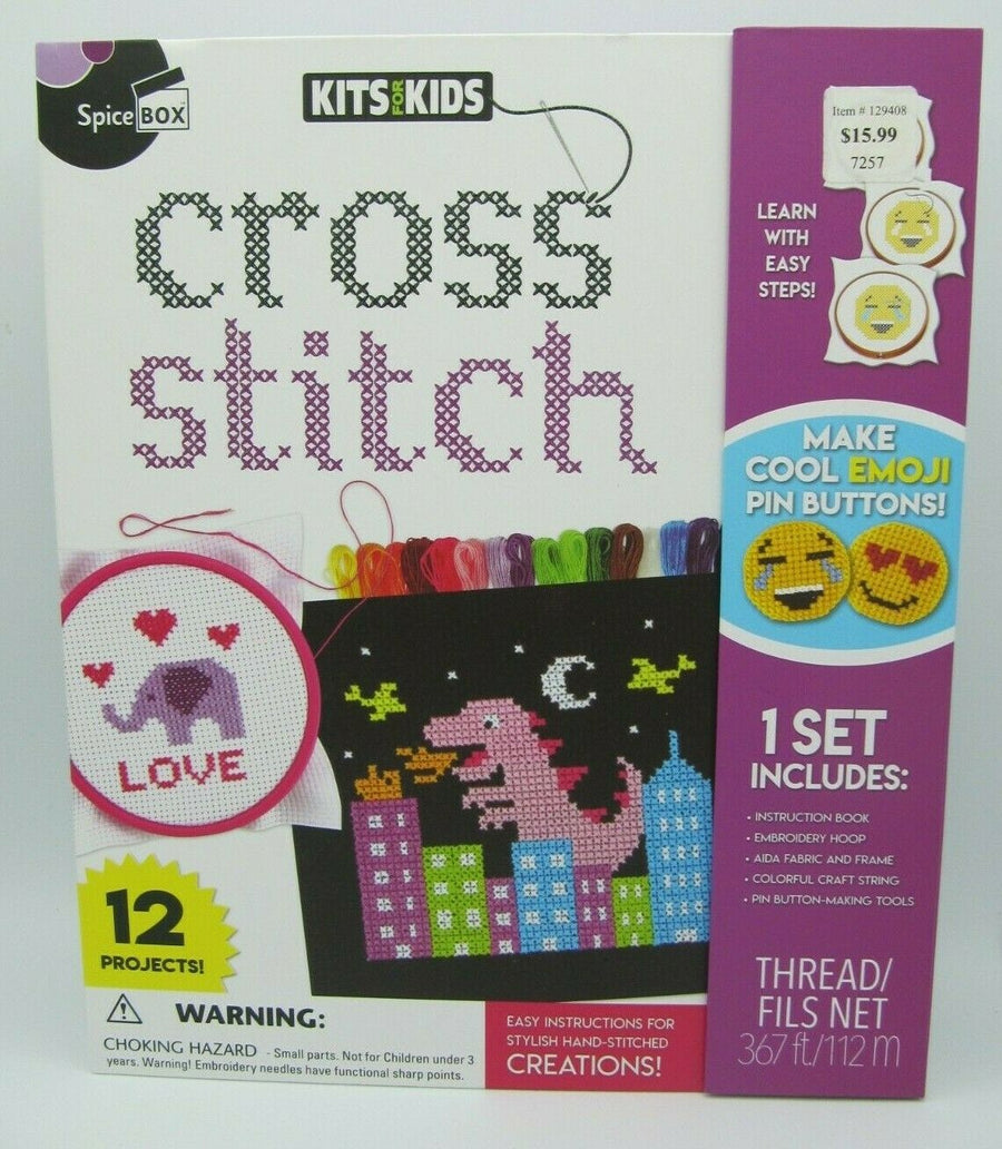 SPICE BOX - KIT CROSS-STITCH